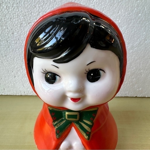Red Riding Hood Vintage Ceramic Coin Bank - Picture 11 of 11